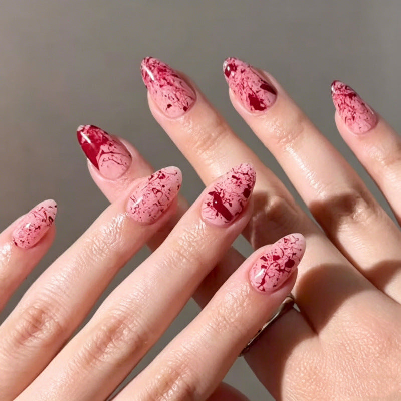 Artistic Abstract Press-On Nail Set