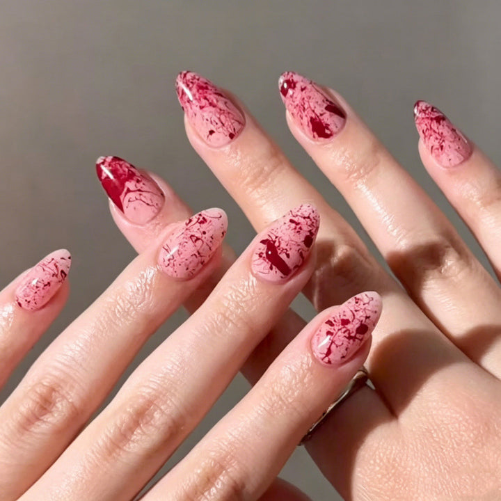 Artistic Abstract Press-On Nail Set