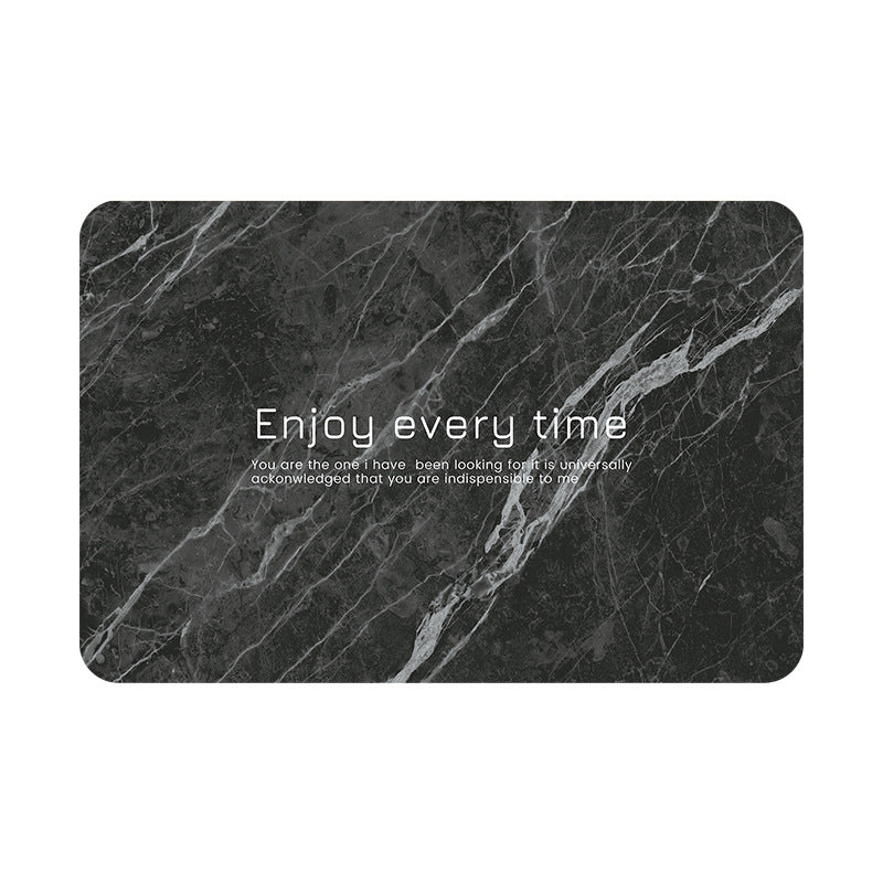 Inspirational Quote Kitchen Mat