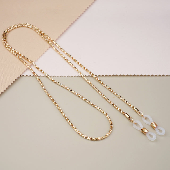 Gold-Plated Twisted Link Eyewear Chain Stornfield