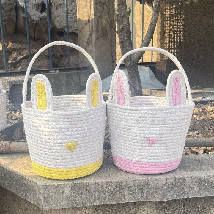 Women cute storage basket with bunny ears Stornfield