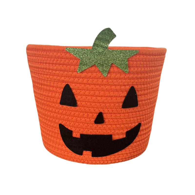 Women's Decorative Storage Basket in Pumpkin Design Stornfield