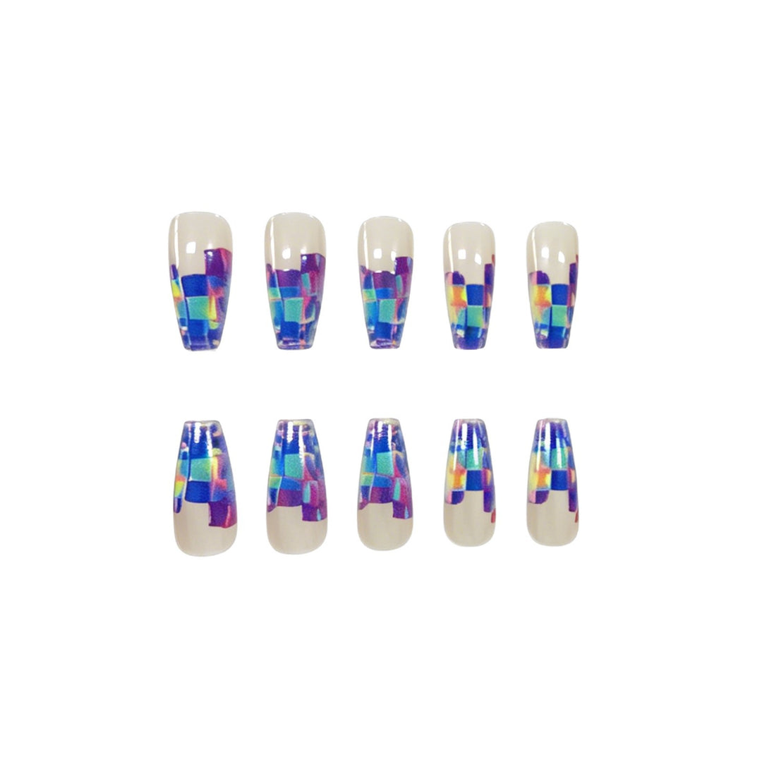 Artistic Transparent Acrylic Nail Extensions Stornfield