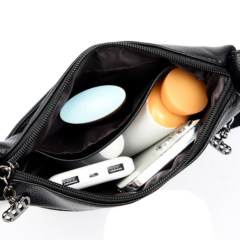 Functional Leather Crossbody Bag Stornfield