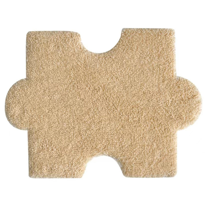 Soft Plush Puzzle-Shaped Bath Mat