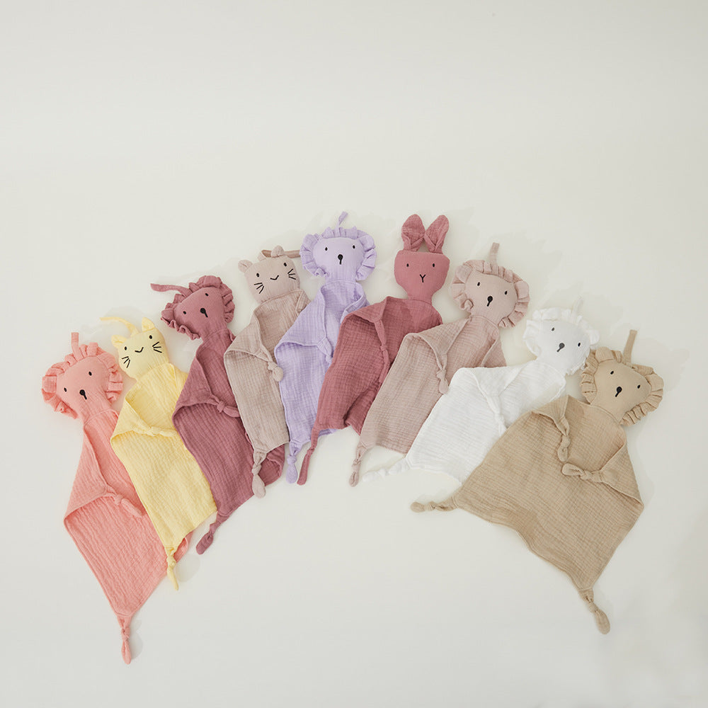 Soft Cotton Bunny Lovey Blanket Stornfield