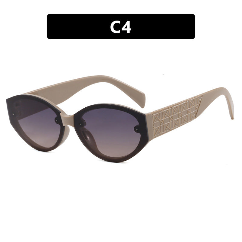 Ladies extravagant Cat-Eye sunglasses with textured frame Stornfield