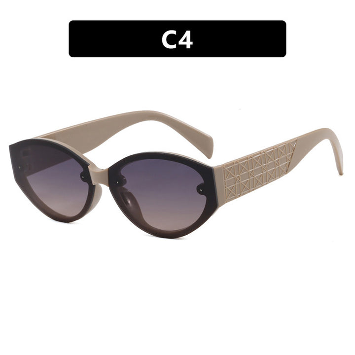 Ladies extravagant Cat-Eye sunglasses with textured frame Stornfield