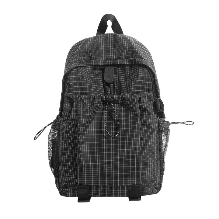 Lightweight Checkerboard Pattern Backpack Stornfield