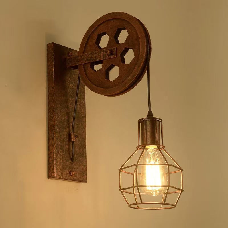 Industrial Vintage Wall Light Fixture