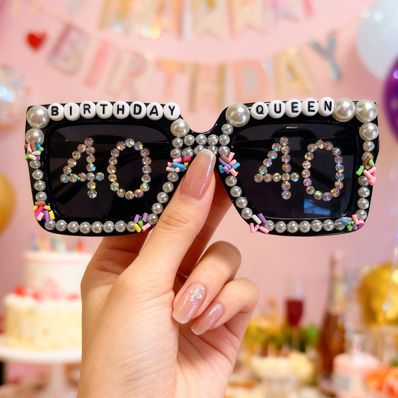 Birthday Celebration Themed Sunglasses Stornfield