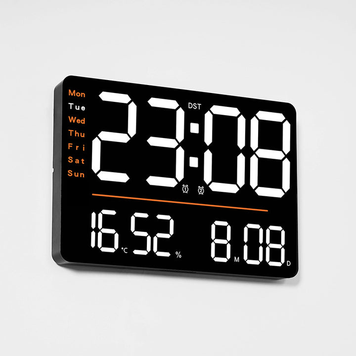 Digital Alarm Clock with Multifunction Temperature and Day of the Week Display Stornfield