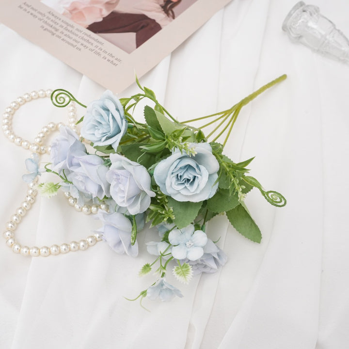 Realistic Faux Flower Bouquet