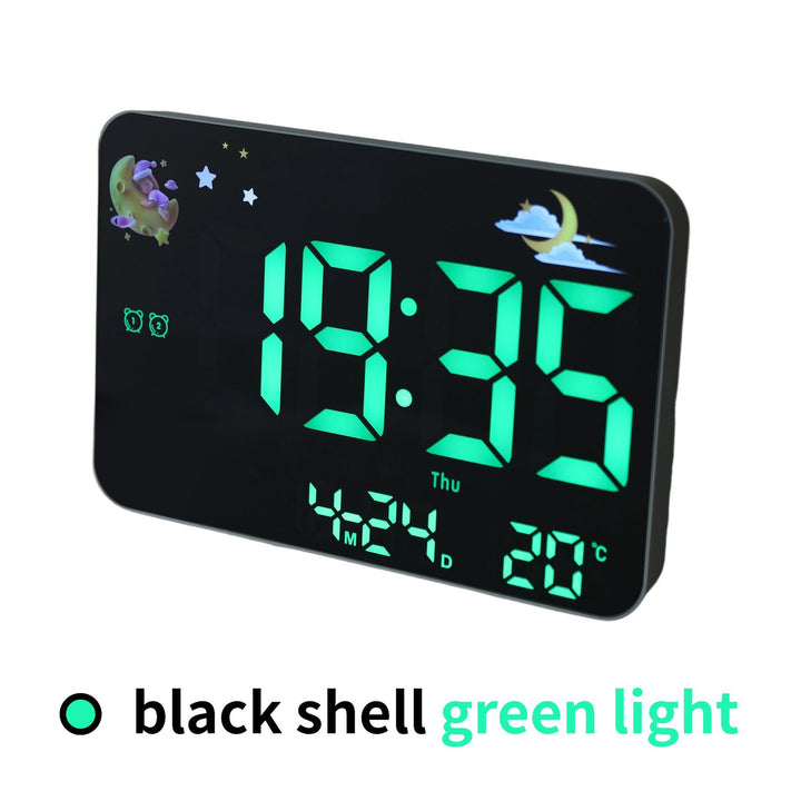 Digital alarm clock with projection and temperature display Stornfield