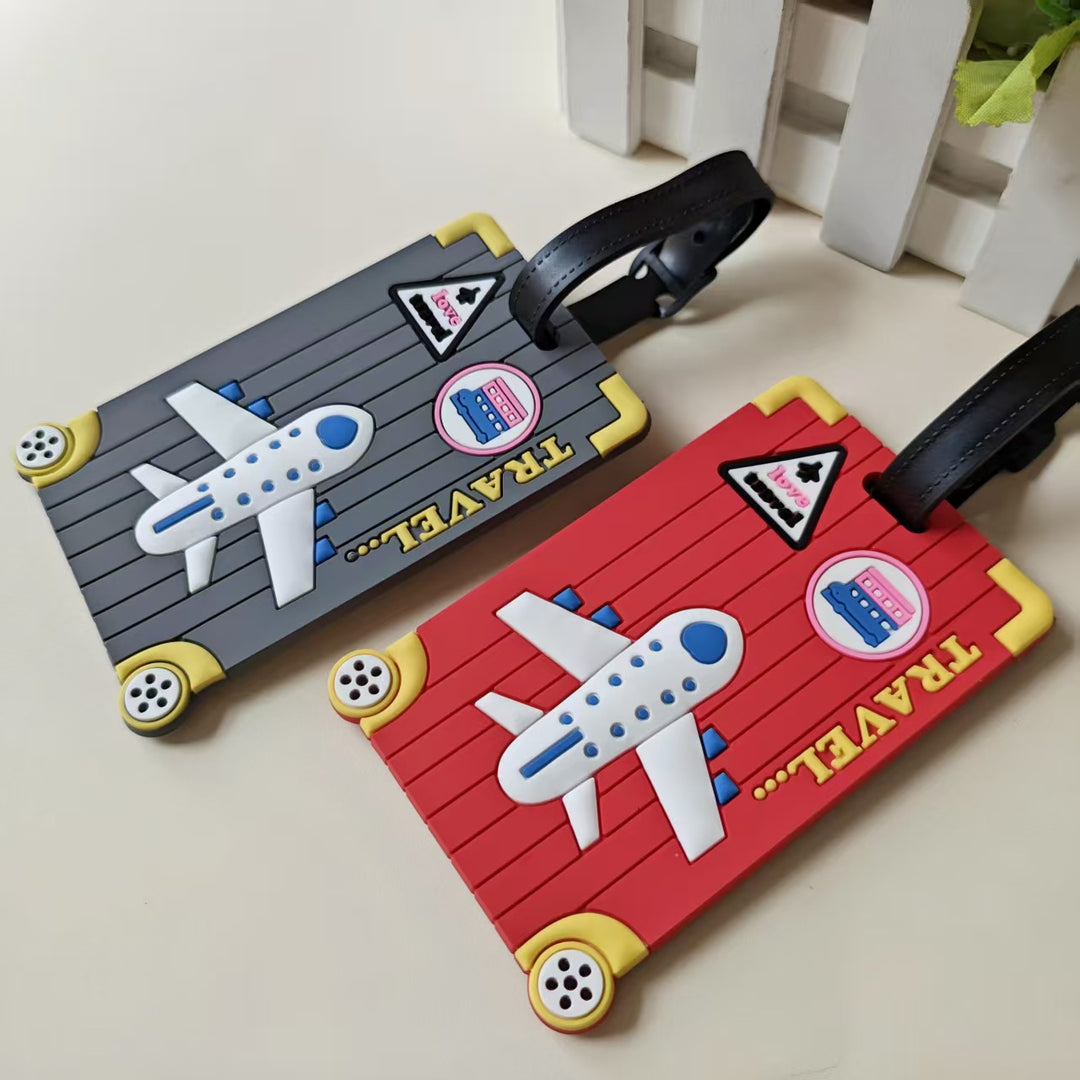 Unisex Travel-Themed Luggage Identifier Stornfield