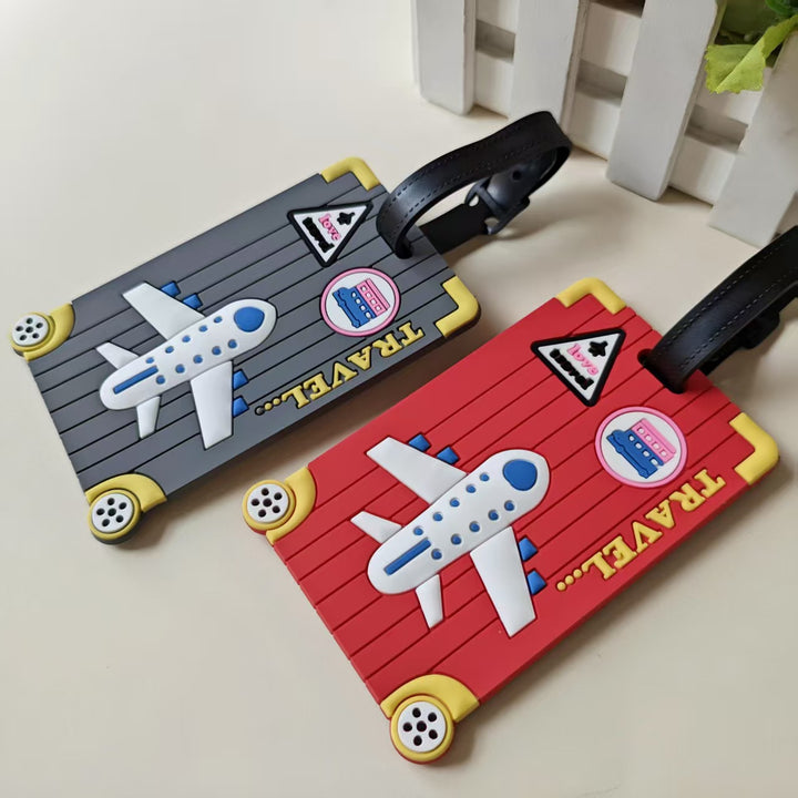 Unisex Travel-Themed Luggage Identifier Stornfield