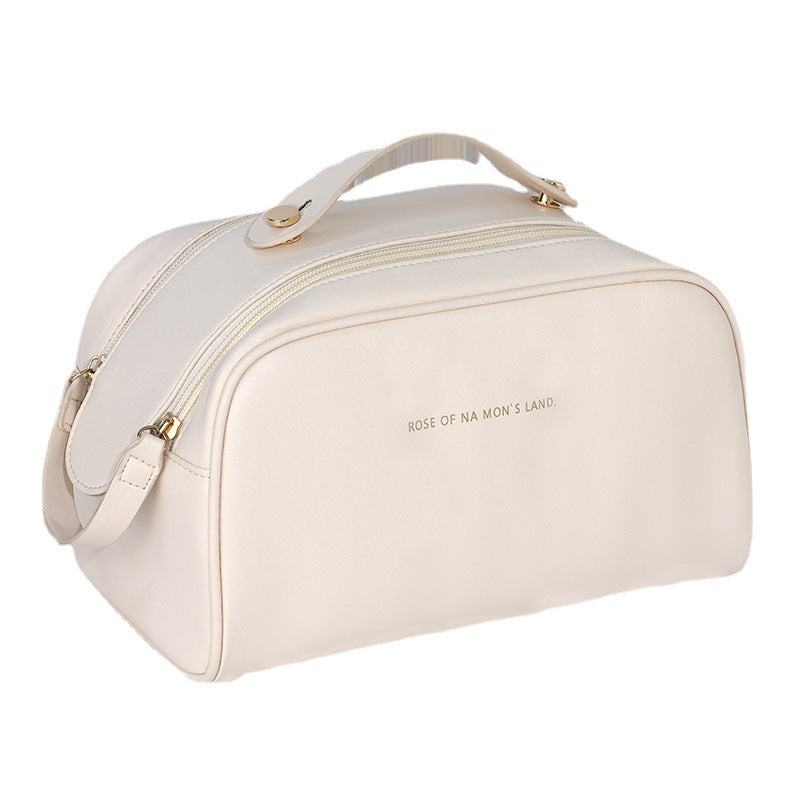 Cosmetic Transport Bag With Elegant Design And Practical Double Zip Stornfield