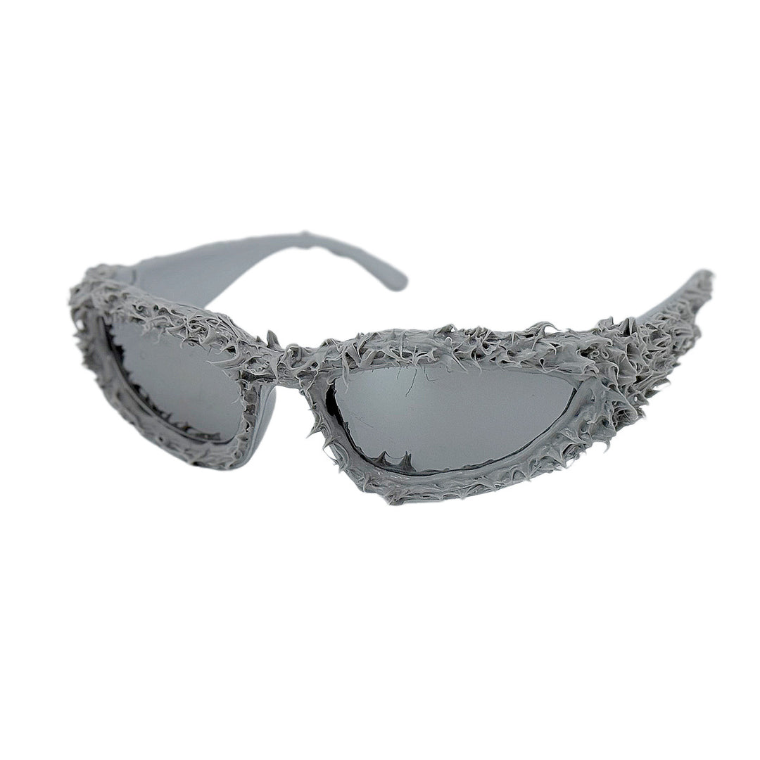 Women's sporty sunglasses with innovative, artistic frame Stornfield