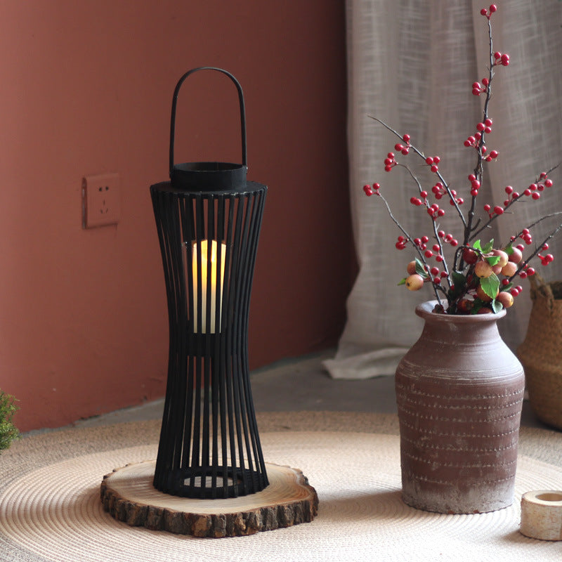 Modern lantern with braided design Stornfield