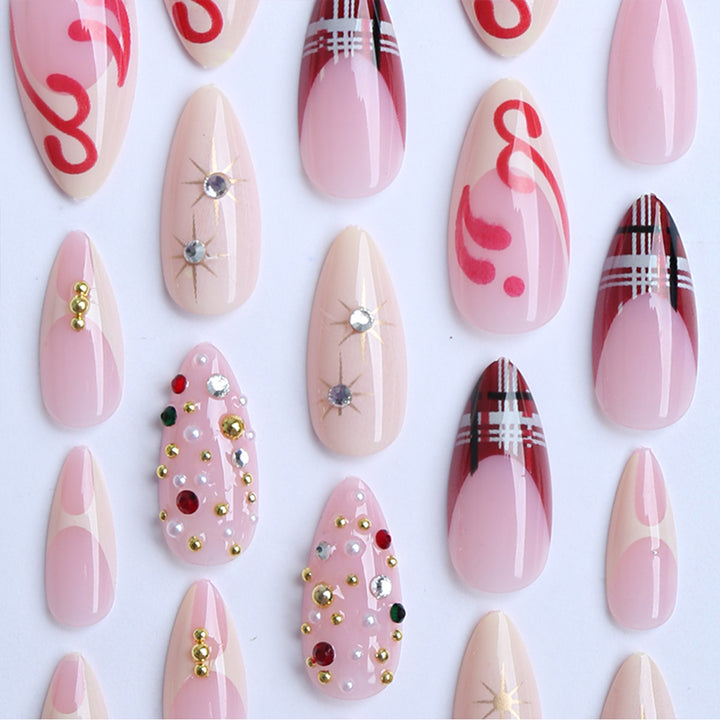 Artificial nails with sparkling details Stornfield