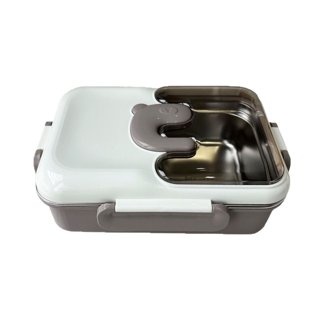 Dual-Compartment Stainless Steel Meal Prep Container