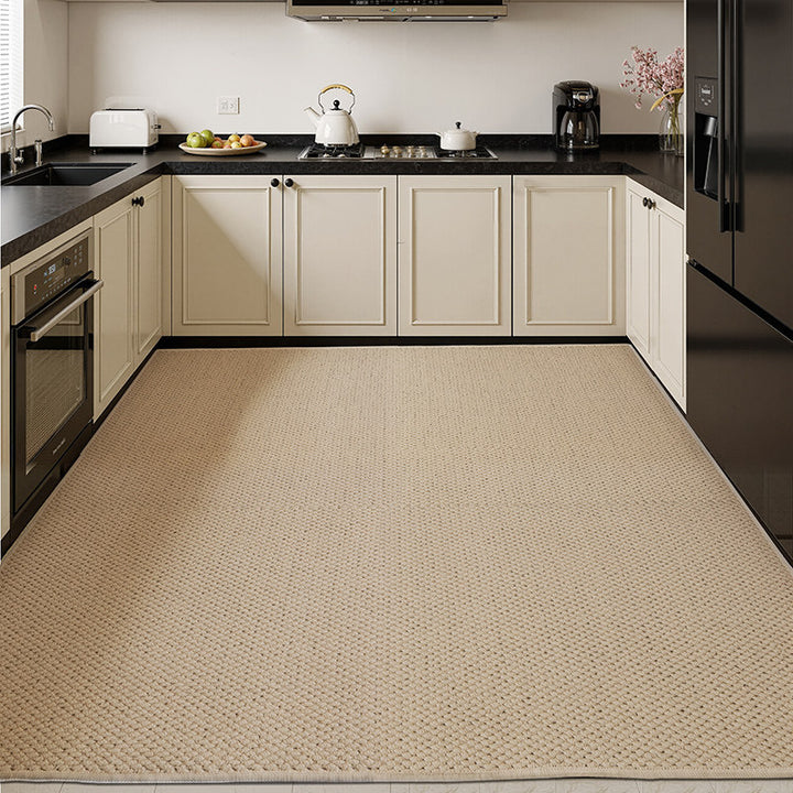 Luxurious Textured Kitchen Runner Mat