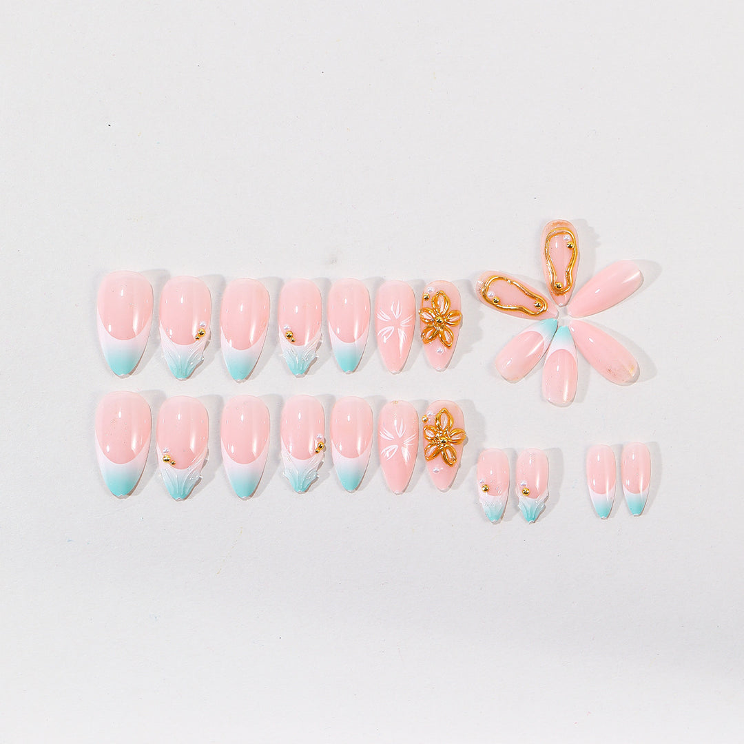 Elegant Floral Nail Art Kit Stornfield