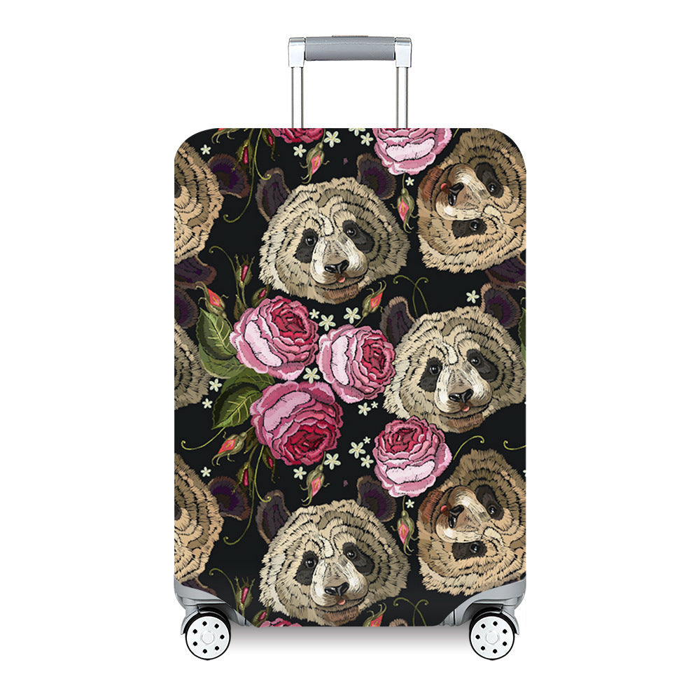 Women's Hard Shell Travel Suitcase with Custom Statement Design Stornfield