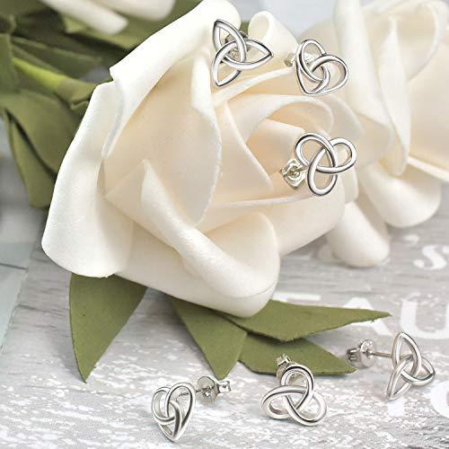 Elegant Interlocking Knot Stud Earrings Stornfield
