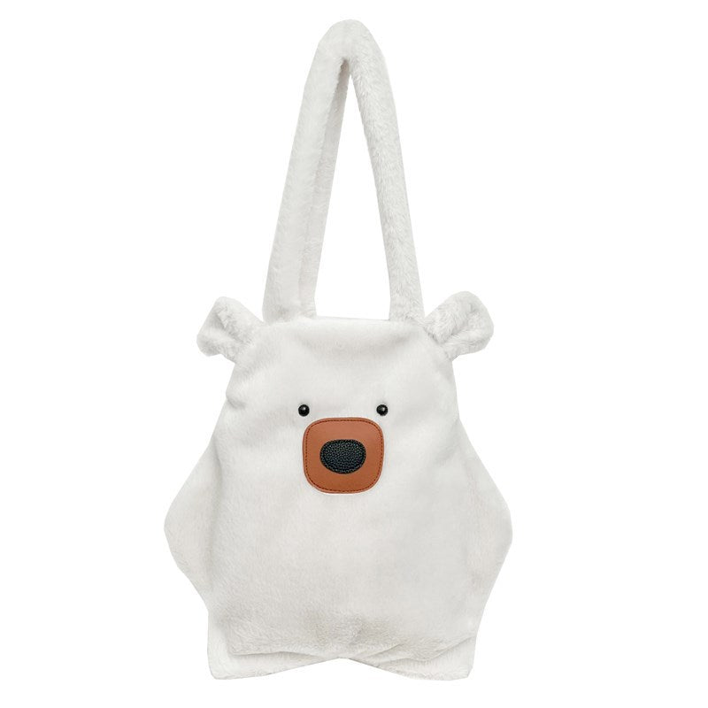Plush Bear-Themed Tote Bag Stornfield