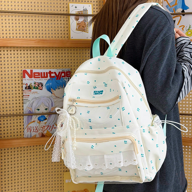 Playful Embroidered School Backpack Stornfield