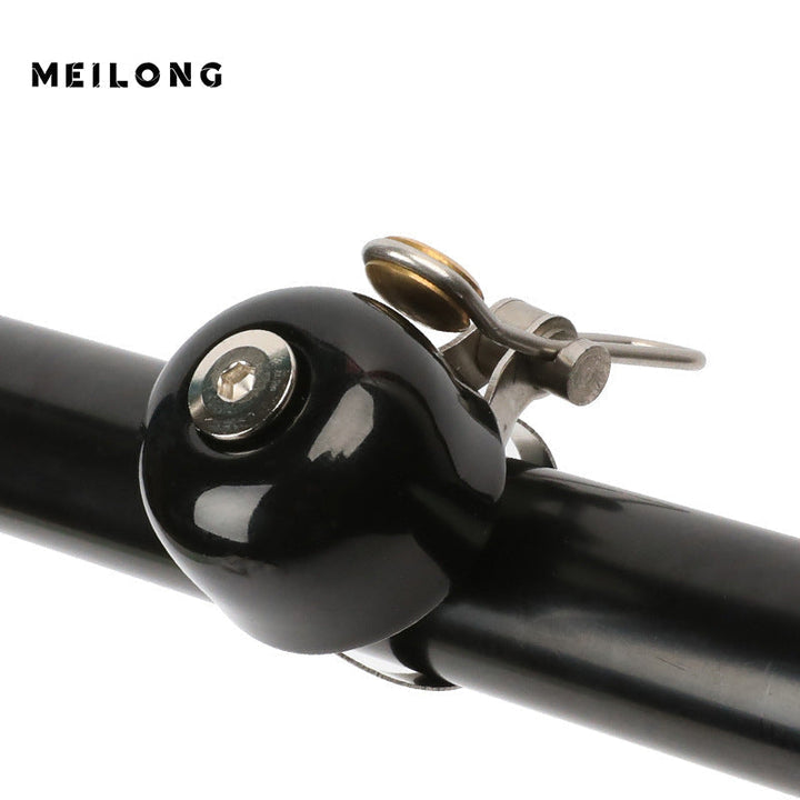 compact mini bicycle bell with stainless steel lever clamp Stornfield