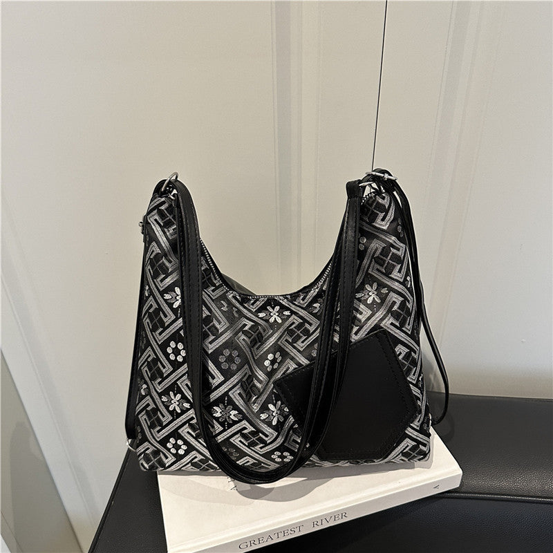 Stylish Geometric Pattern Shoulder Bag Stornfield