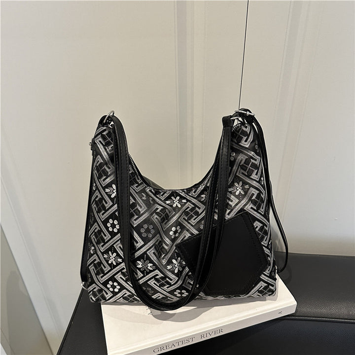 Stylish Geometric Pattern Shoulder Bag Stornfield
