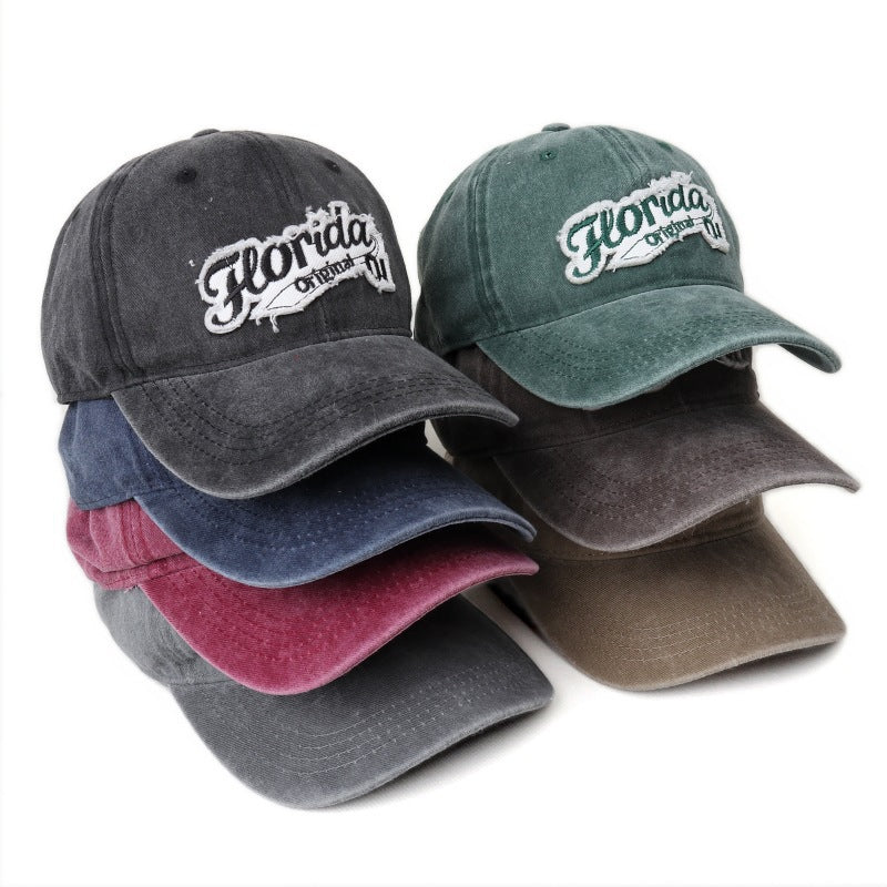 Women's Vintage-Inspired Cotton Baseball Cap Stornfield