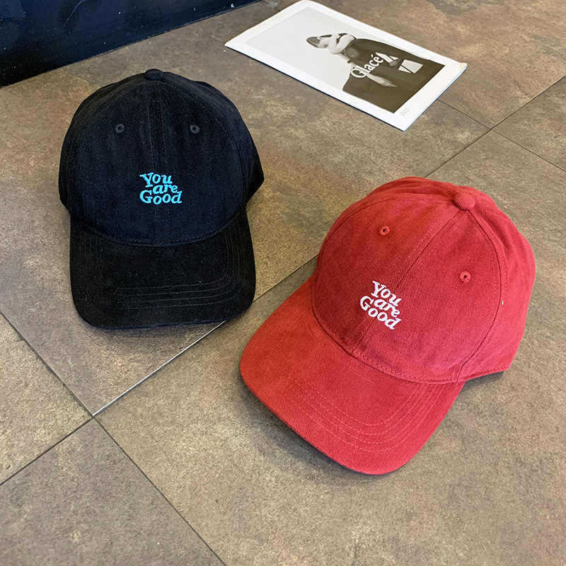 Men's Casual Distressed Message Baseball Cap Stornfield