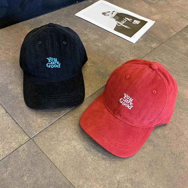 Men's Casual Distressed Message Baseball Cap Stornfield