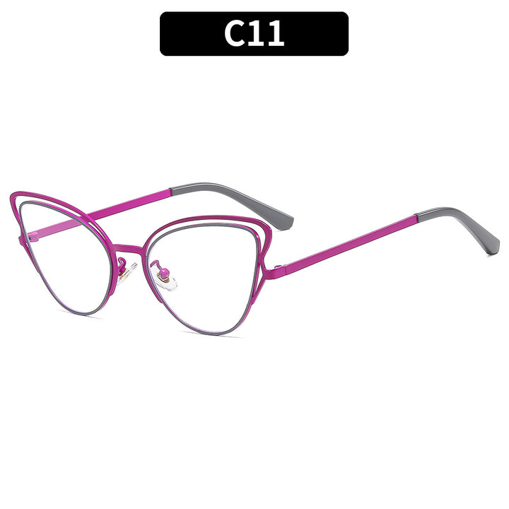Women's Cat-Eye Sunglasses with Luxurious Metal Frame and High-Quality Gradient Lenses Stornfield