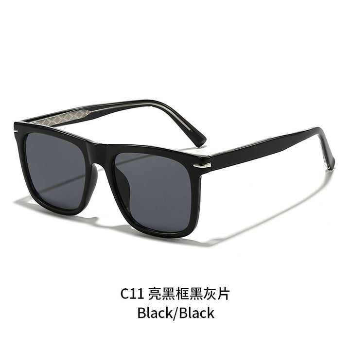 Women's modern rectangular sunglasses with sturdy frame Stornfield