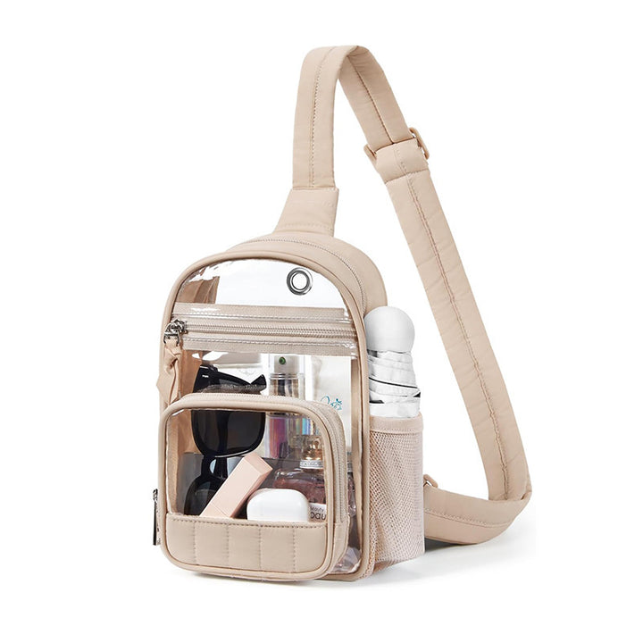 Multifunctional Transparent Sling Bag Stornfield