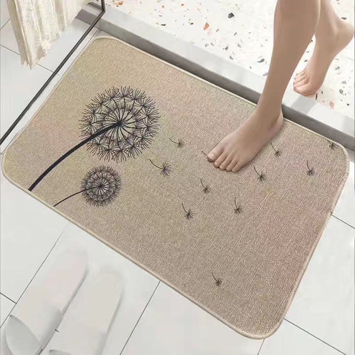 Cat-Themed Non-Slip Bath Mat