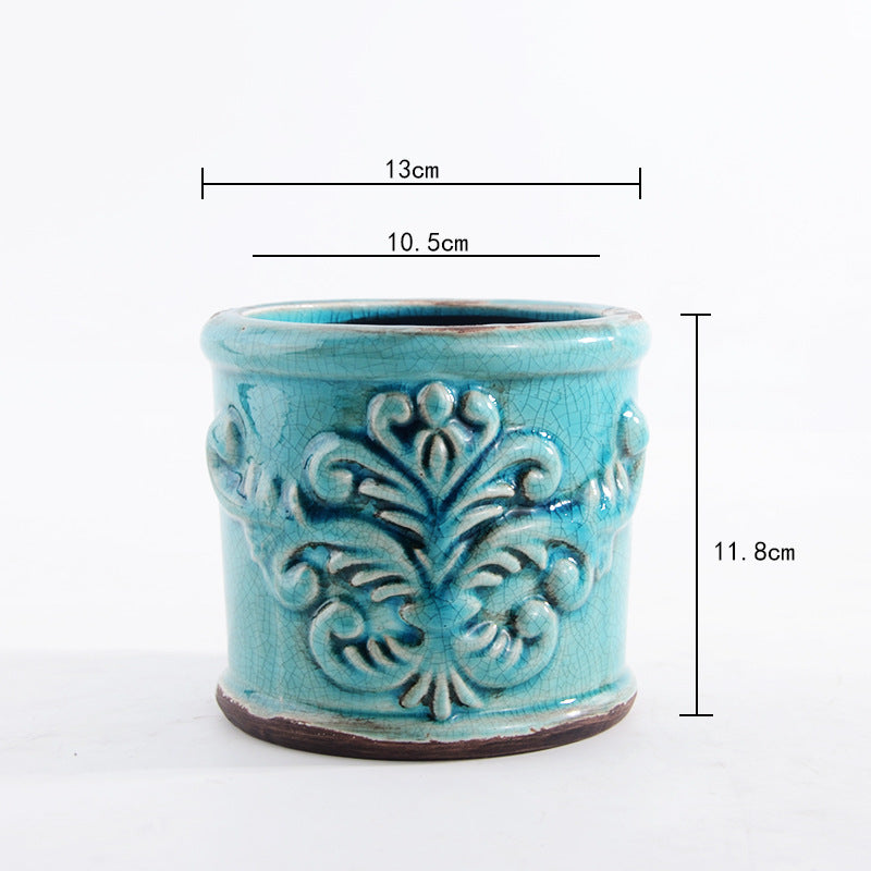 Elegant ceramic flower pot Stornfield
