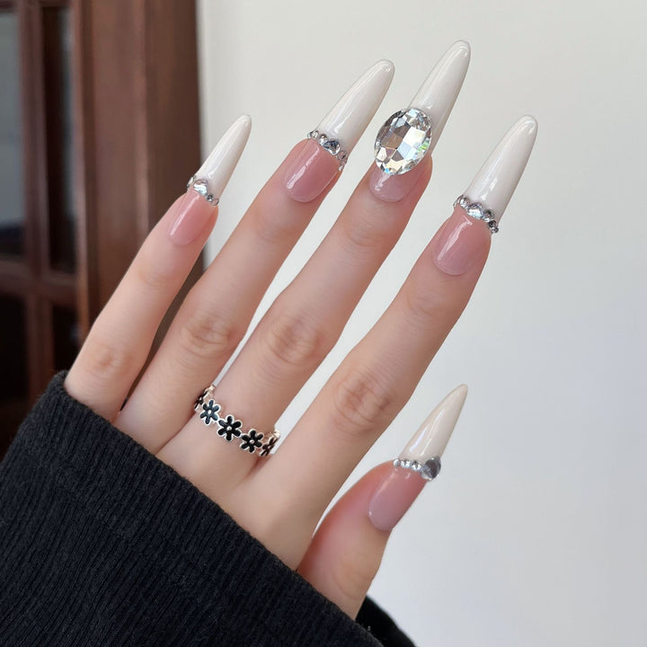 Elegant Stiletto Press-On Nail Art Stornfield