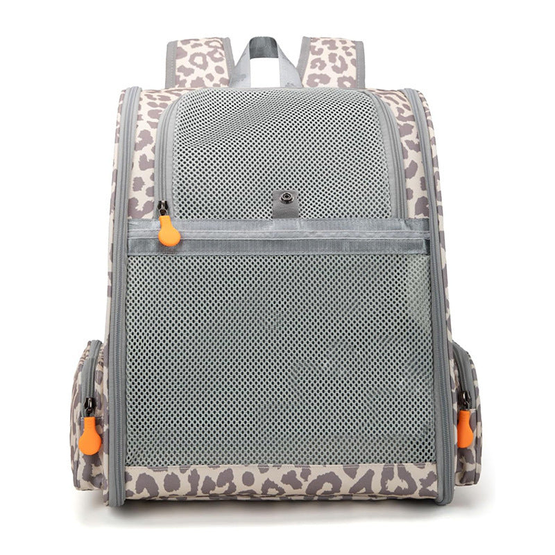 Pet Backpack with Breathable Mesh Inserts Stornfield