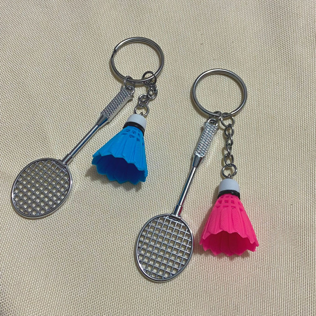 Badminton-Themed Keychain Stornfield