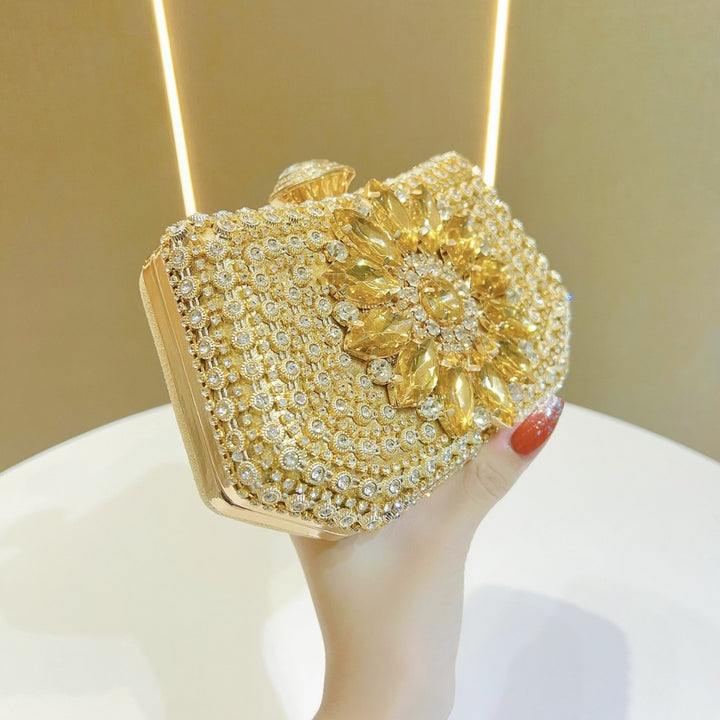 Ornate Beaded Evening Clutch