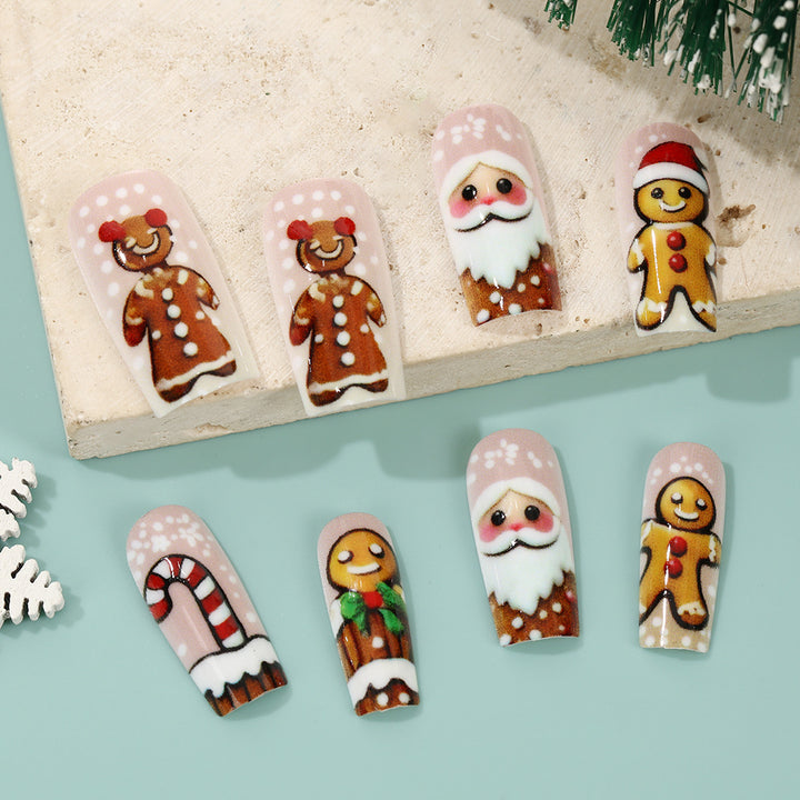 Christmas art nails with festive designs Stornfield