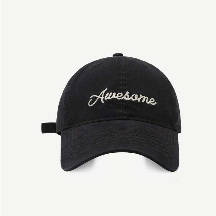 Embroidered Cotton Adjustable Cap