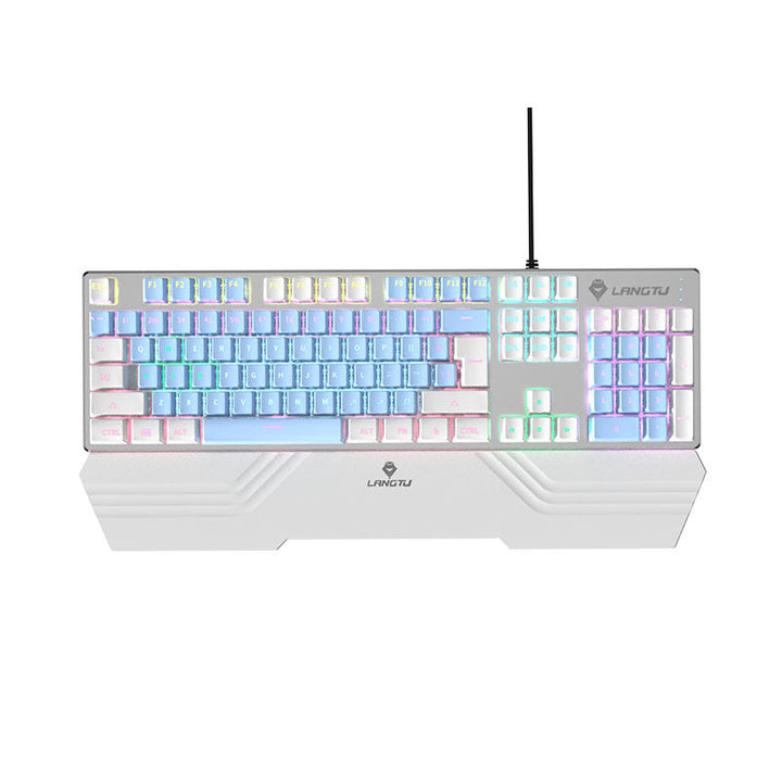 Wired Mechanical Keyboard with RGB Lighting Effects Stornfield