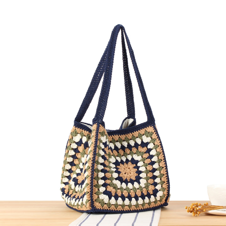 Crochet Tote Bag with Unique Pattern Stornfield